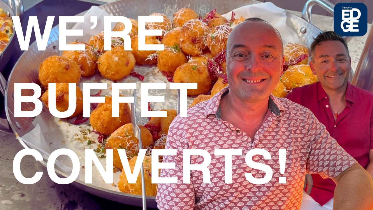 Celebrity Edge Buffet Walking Tour | Better Than Expected?