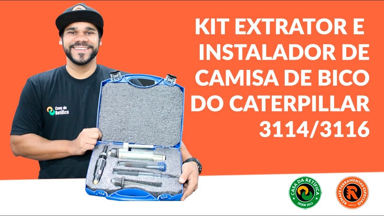 FE-23 | Extrator e Instalador de Camisa de Bico (Caterpillar 3114/ 3116)