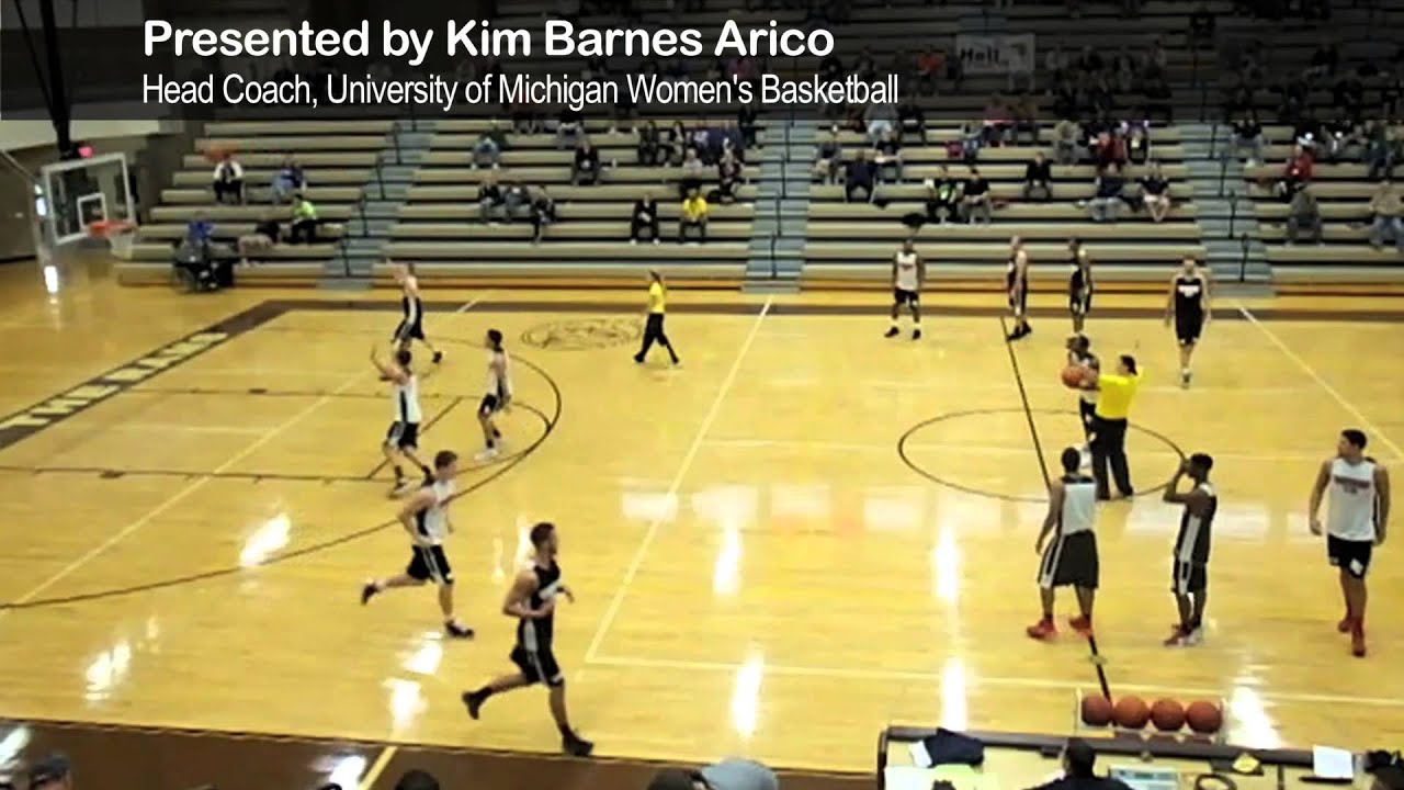 University of Michigan's Shooting/Rebounding Drill