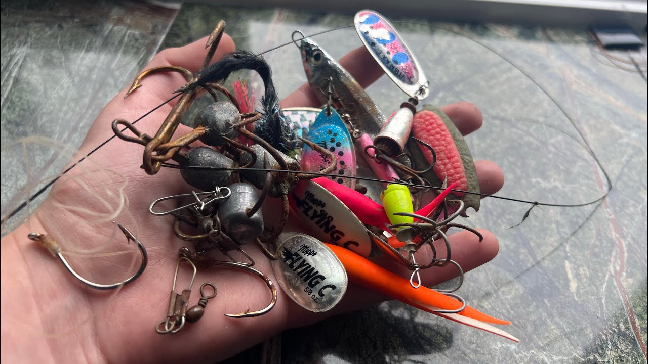 lure hunting (found something illegal) Filling  the the box EP 11 #fishing #lurefishing #lure