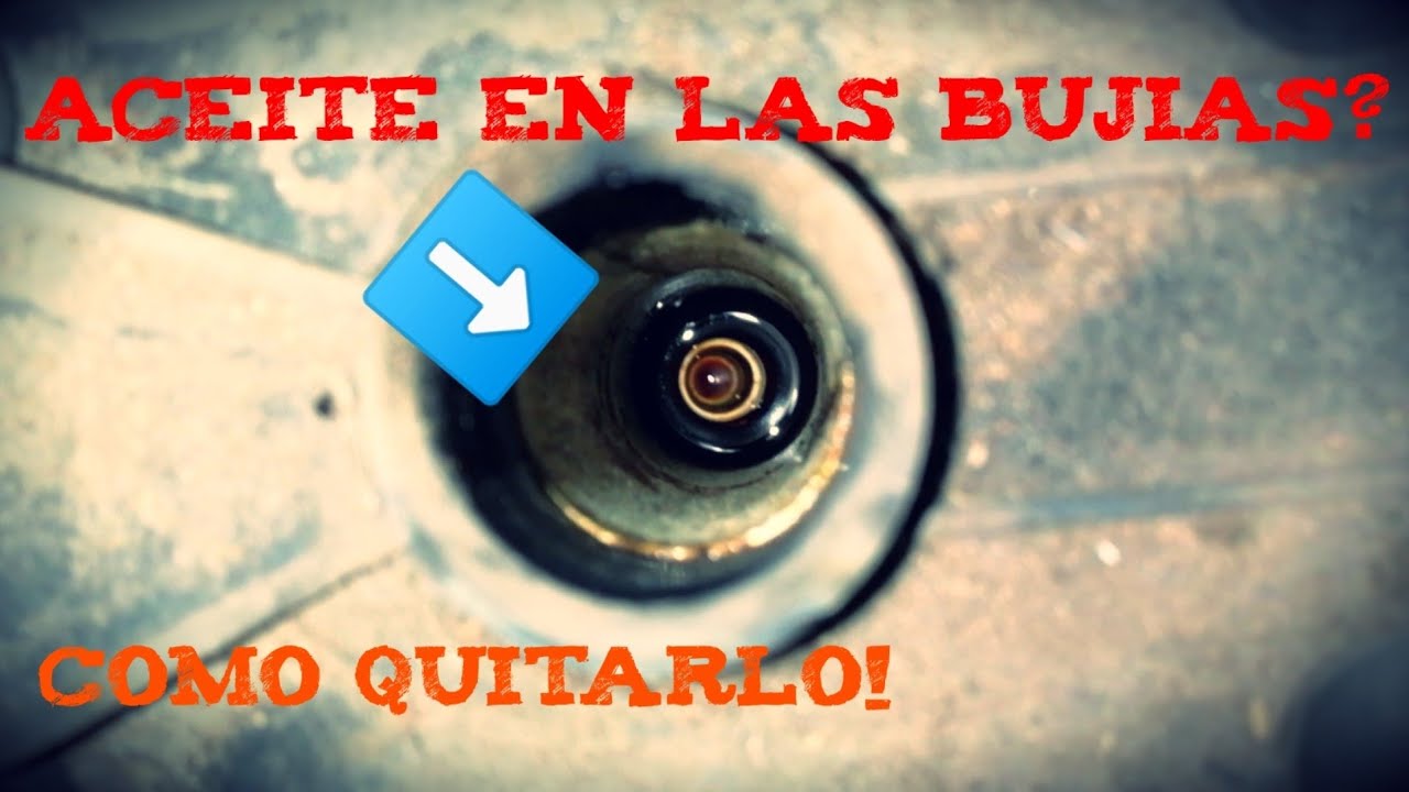 COMO LIMPIAR O SACAR EL ACEITE DE LAS BUJIAS || LUIS HER