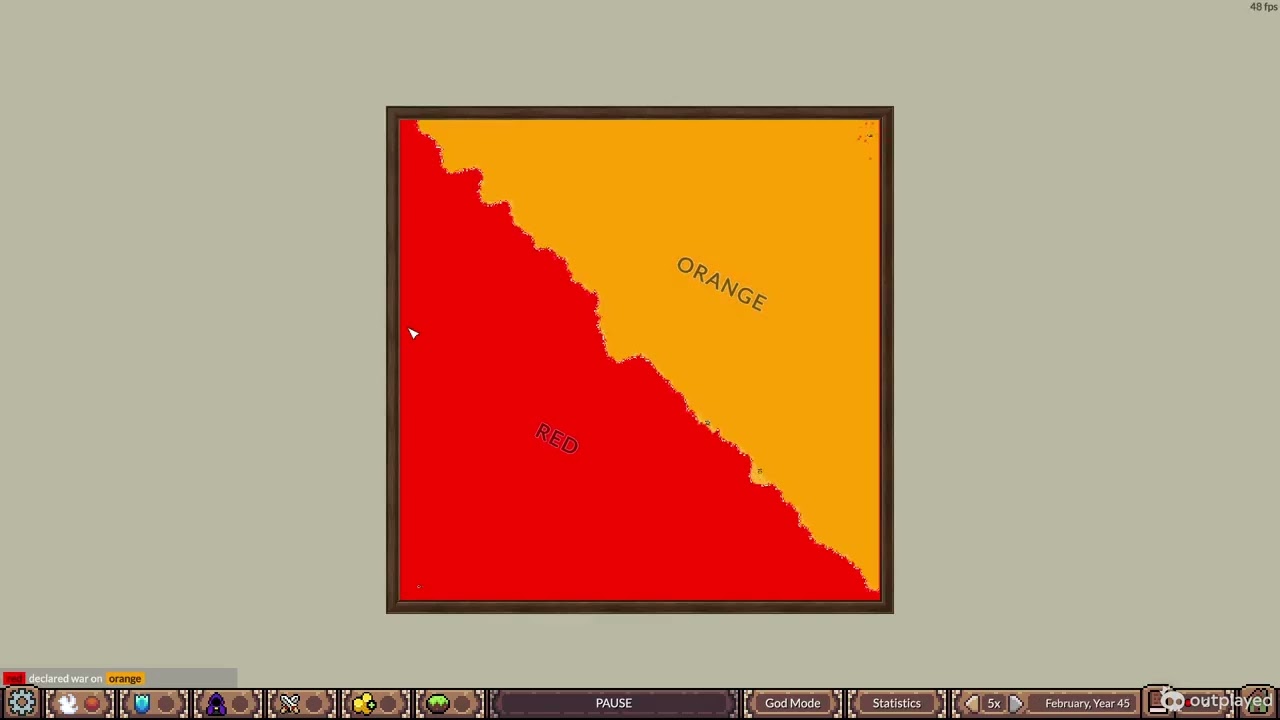 red vs orange pt1 (ages of conflect)