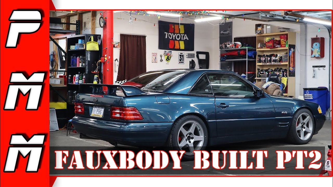 Turning a Mercedes into a Foxbody Cobra - 3 not so easy steps 😂