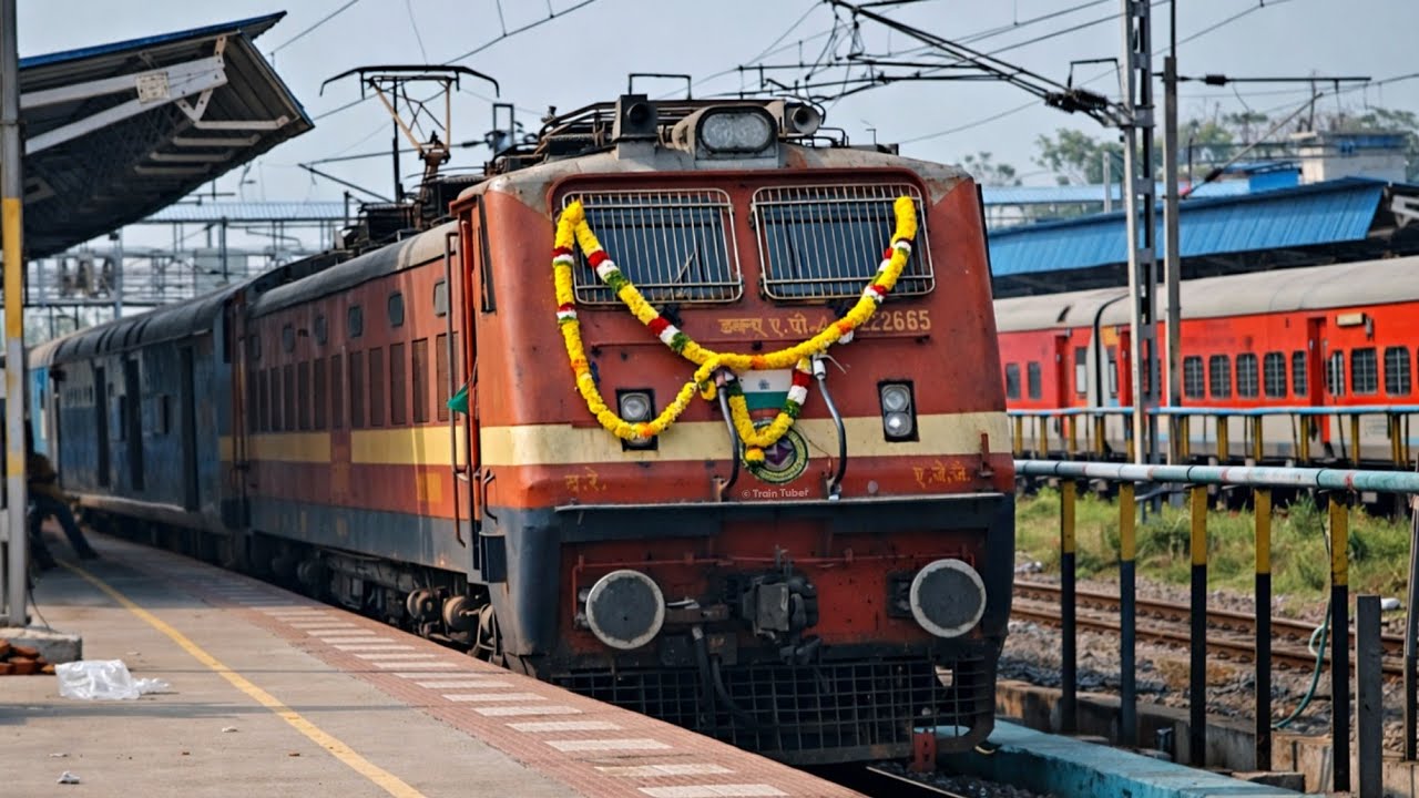 First Run of Tiruchchirappalli To Tambaram Intercity Express | Via Thanjavur, Chidambaram | HD