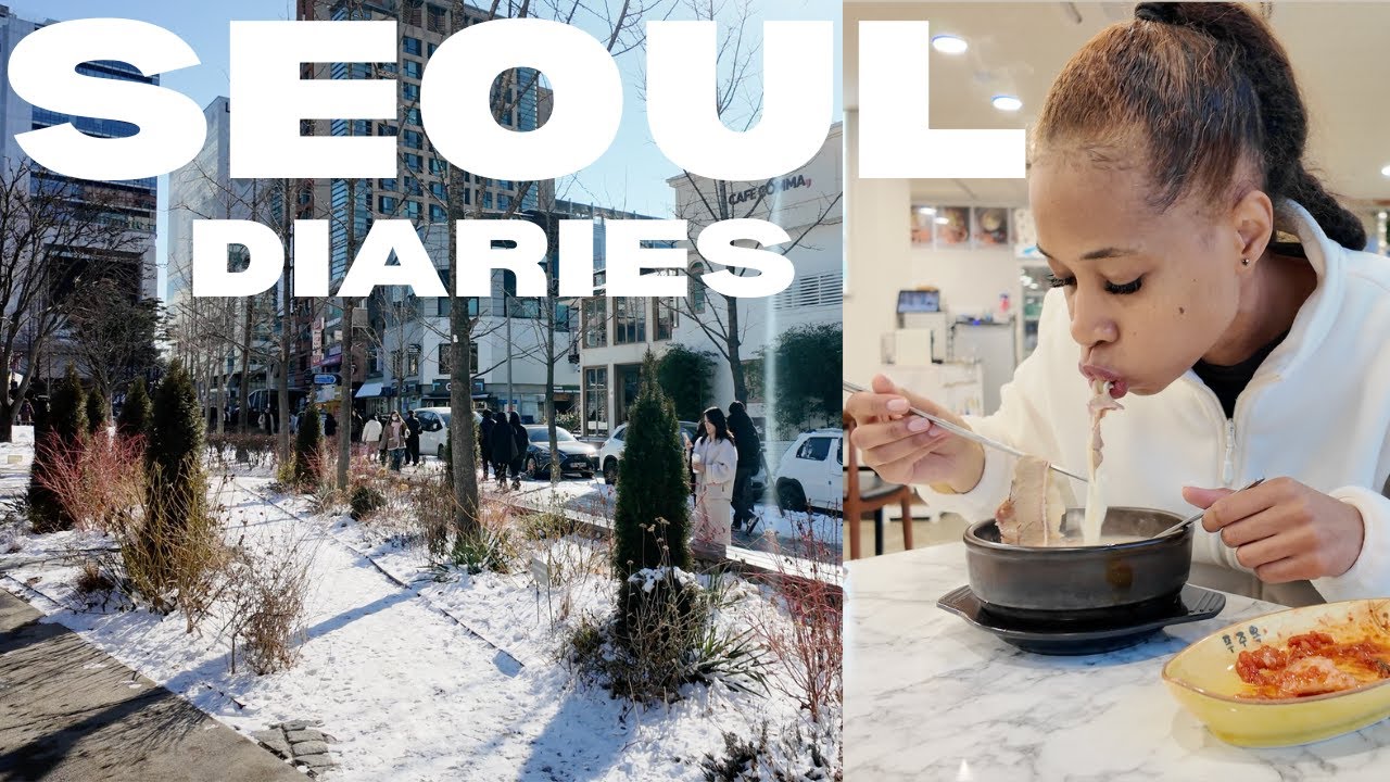 Seoul, South Korea Diaries | Content Creator Life in Hongdae | Foodie adventures | Seolleongtang 설렁탕