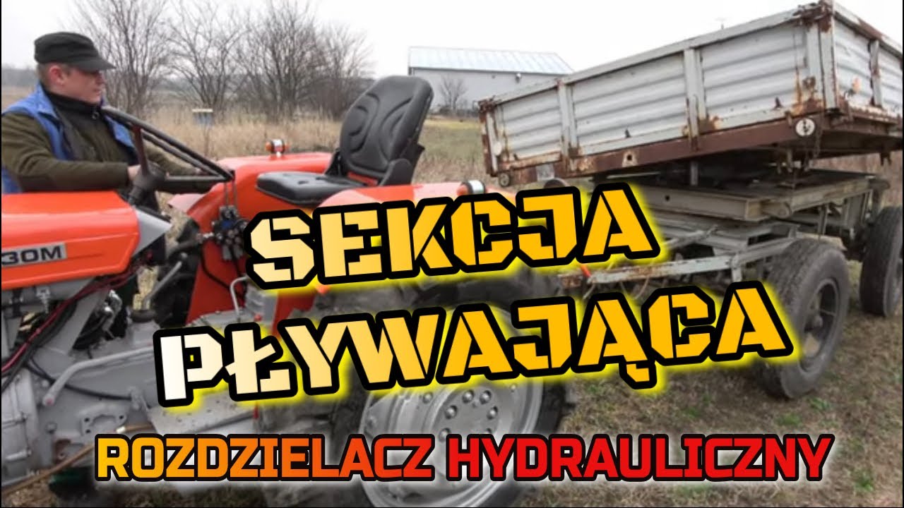 Jak działa sekcja pływająca. Zewnętrzny rozdzielacz hydrauliczny URSUS C-330 C-360 hydraulic valve