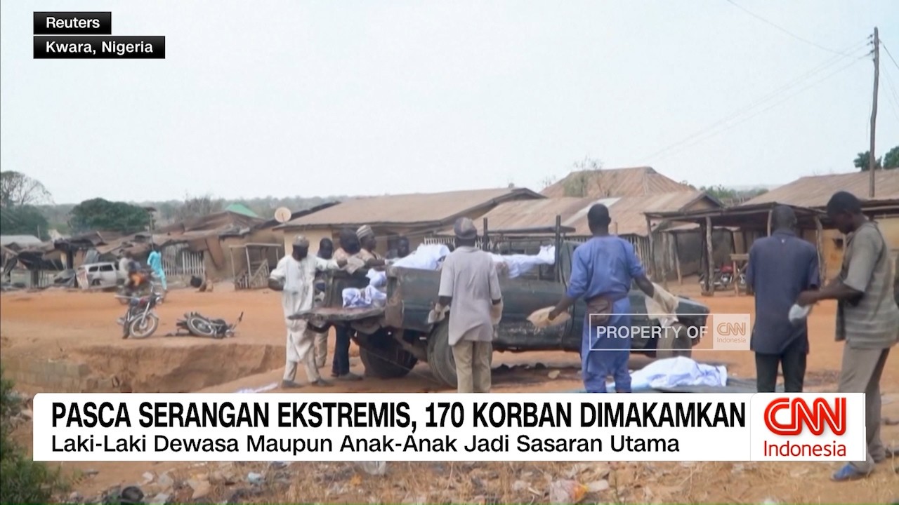 Pasca Serangan Kestrems  di Nigeria, 170 Korban Dimakamkan