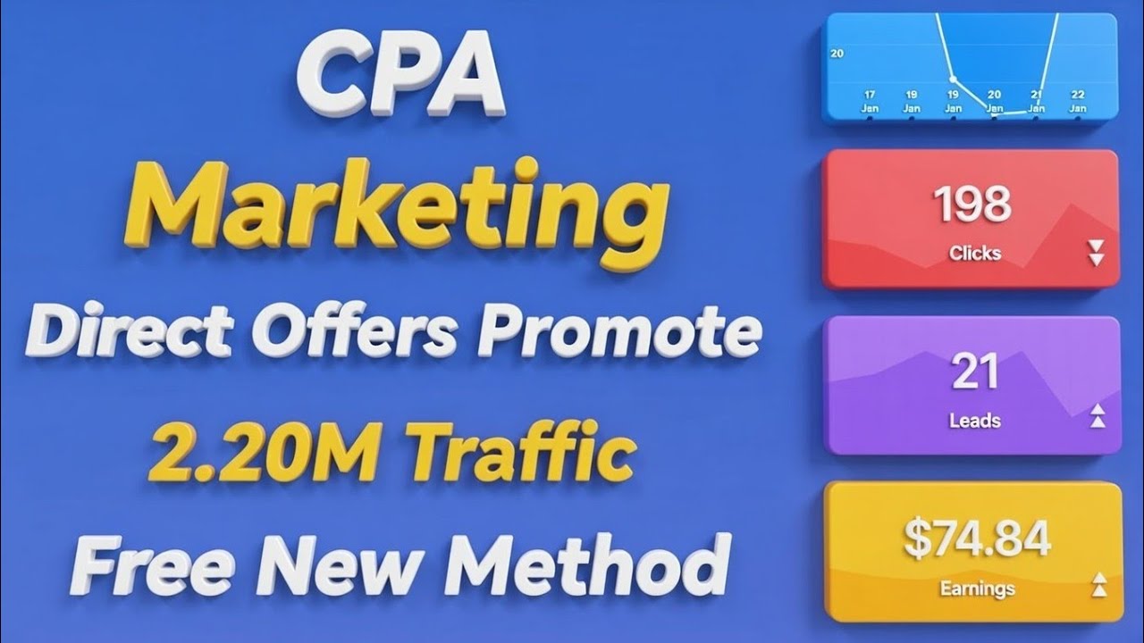 cpa marketing new traffic source | Cpa Marketing Tutorial For Beginners | Cpa Marketing strategies