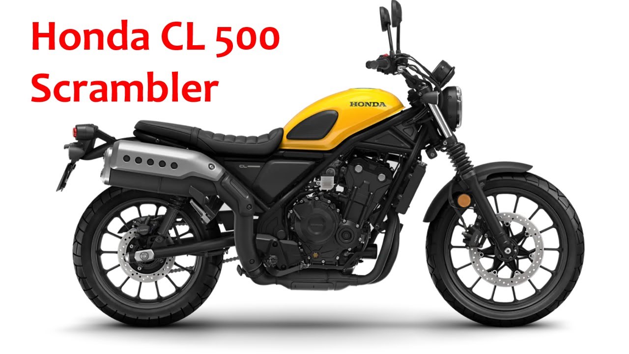 LA NUEVA HONDA CL500 SCRAMBLER