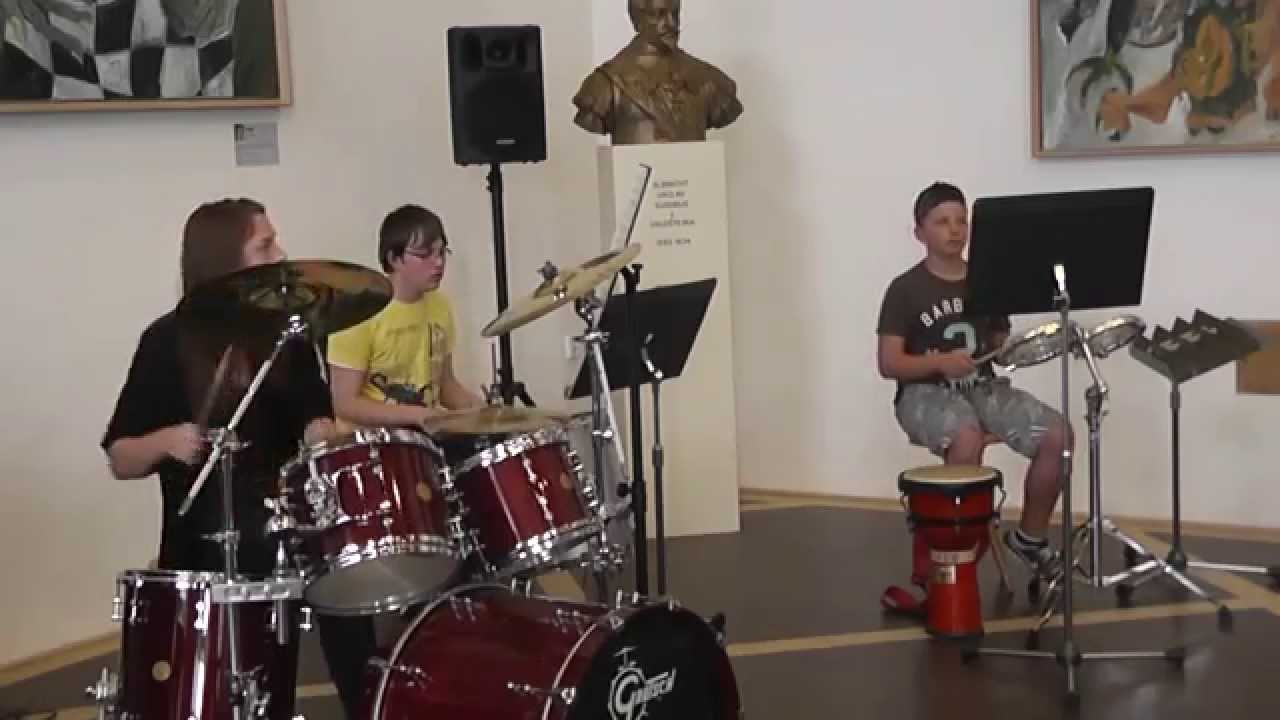 Koncert žáků ZUŠ J. B. Foerstera Jičín - dechové a bicí oddělení