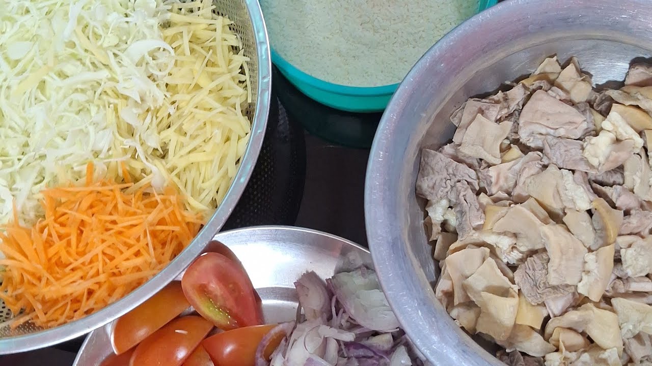 Our today's food for lunch 