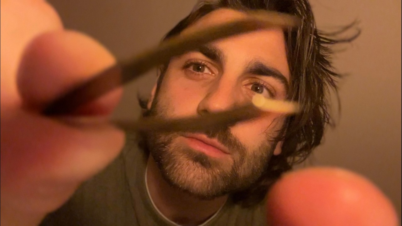 ASMR you have something in your eye (getting it out) (up-close personal attention)
