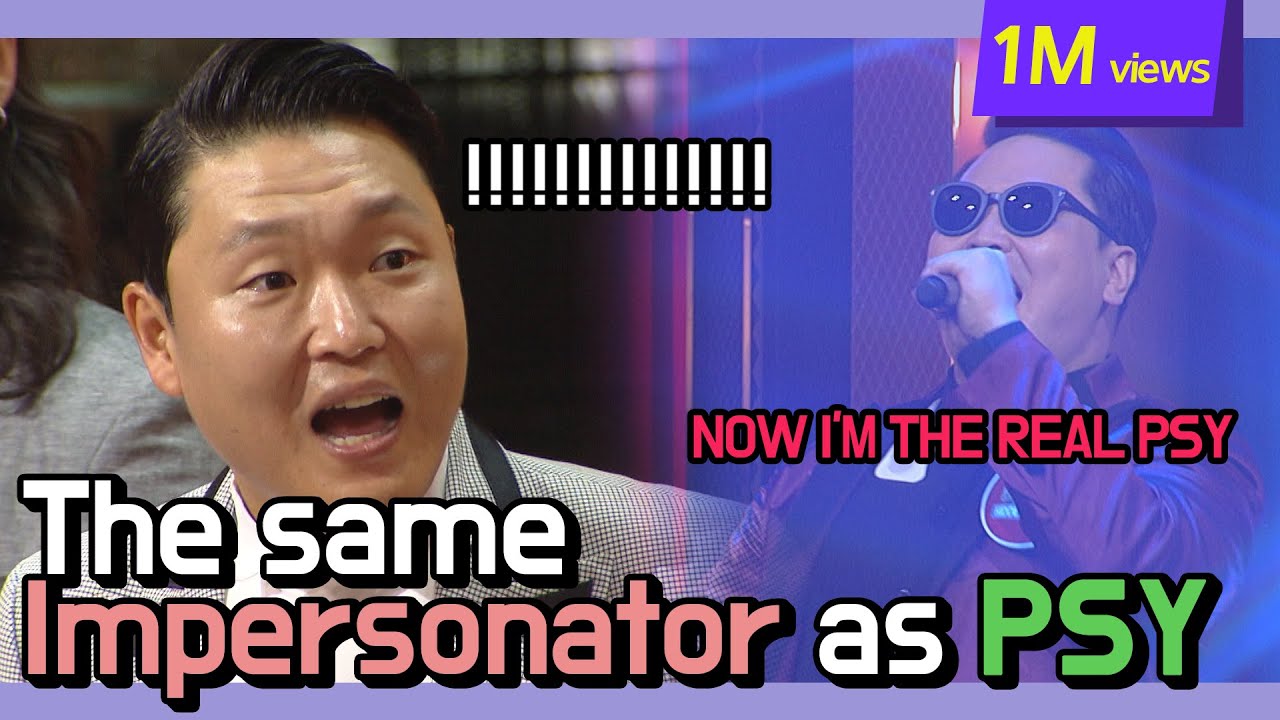 PSY vs 5 Fake singer | Who's the REAL singer?