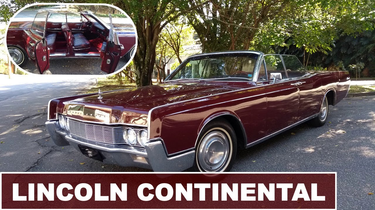 Lincoln Continental Conversível 1967 (big block, portas suicidas) | Garagem do Bellote TV
