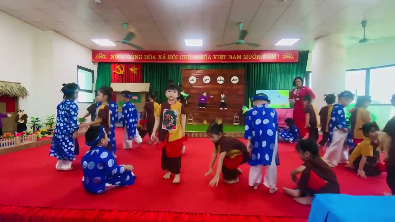 Tiết dạy xuất sắc cấp huyện-Đồng dao thằng Bờm 4-5 tuổi