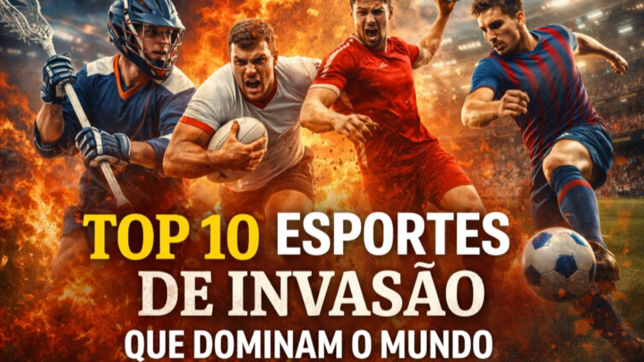 TOP 10 Esportes de Invasão Mais INTENSOS Que Você Já Viu!
