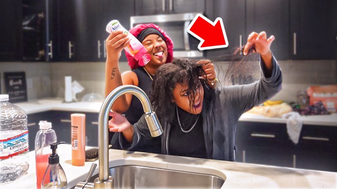 Putting NAIR my TWIN hair before OUR birthday! BAD IDEA!