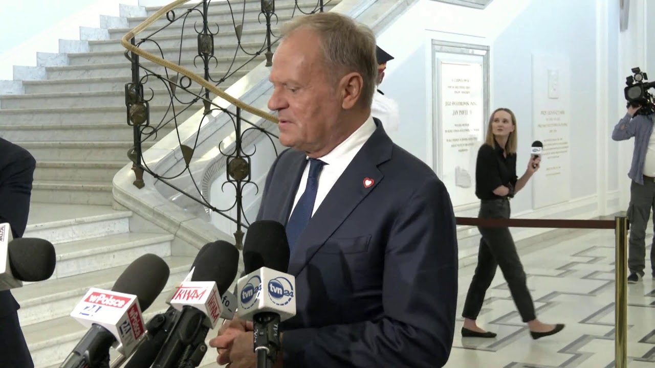 NA ŻYWO | Konferencja prasowa Premiera Donalda Tuska w Sejmie Rzeczypospolitej Polskiej