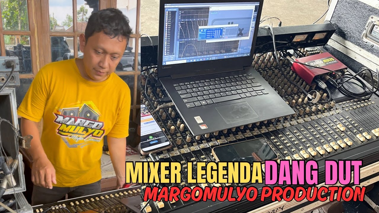 MARGOMULYO pro dengan mixer legendaris dang dut #margomulyo #sound #musik 