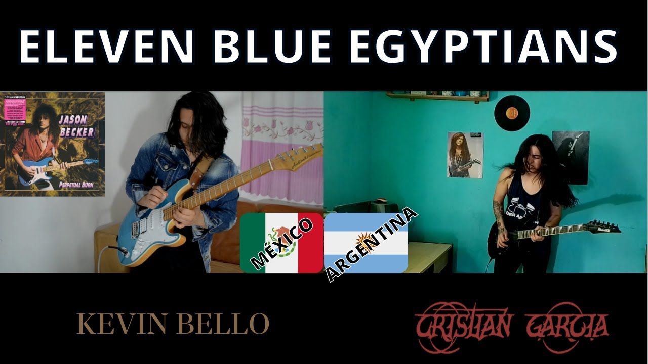 Jason Becker - Eleven Blue Egyptians // Cover con Kevin Bello