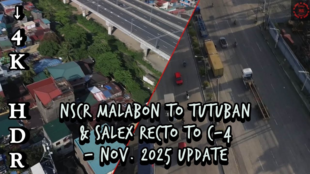 NSCR Malabon to Tutuban & SALEX Recto to C4 → NV2025