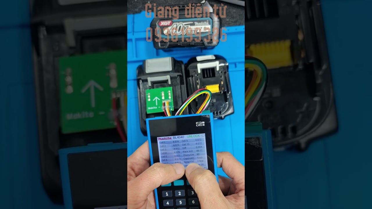 Unlock pin Makita - Giangdientu