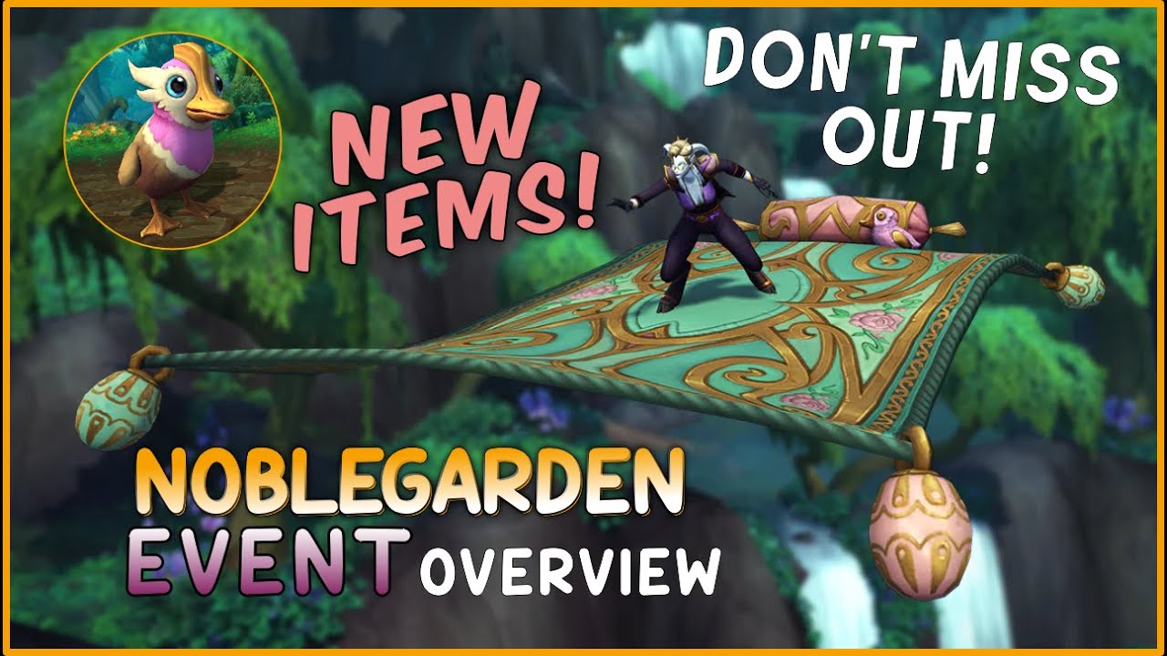 Noblegarden Event & NEW Rewards! Mount, Xmog, Pet and More