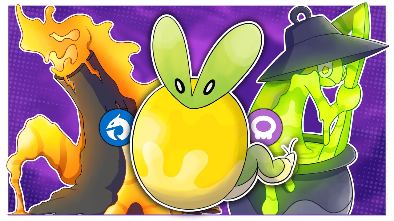 Diseñando NUEVOS Pokémon Cada Día de Octubre || Faketubre 2025