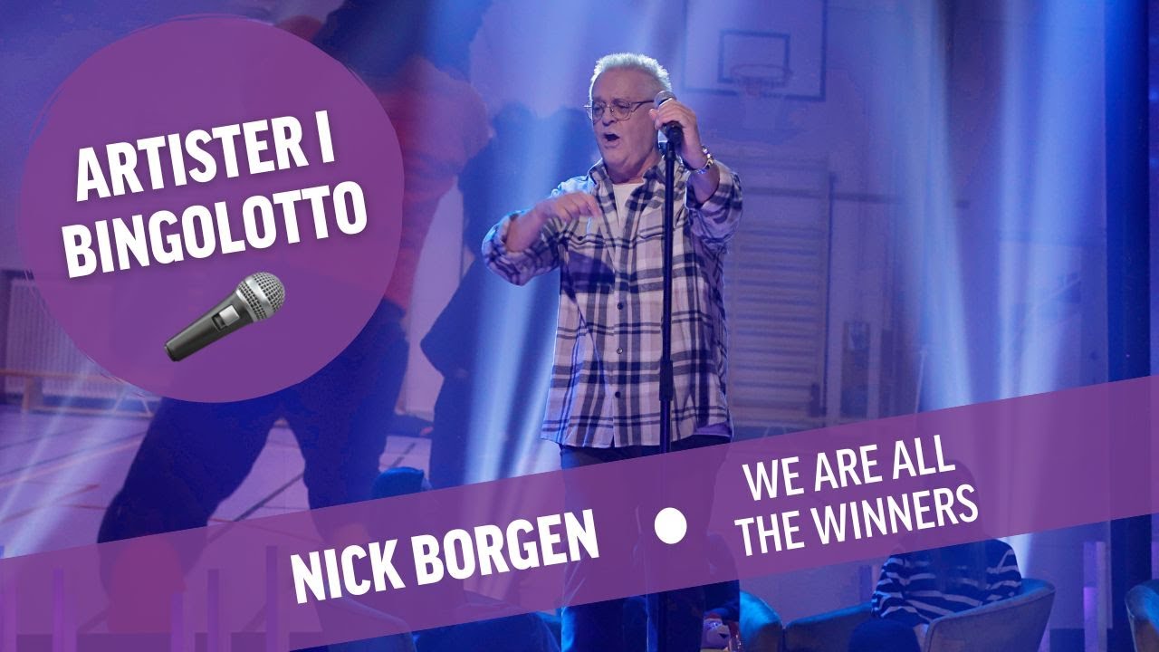 Nick Borgen -  We are all the winners - Live i BingoLotto!
