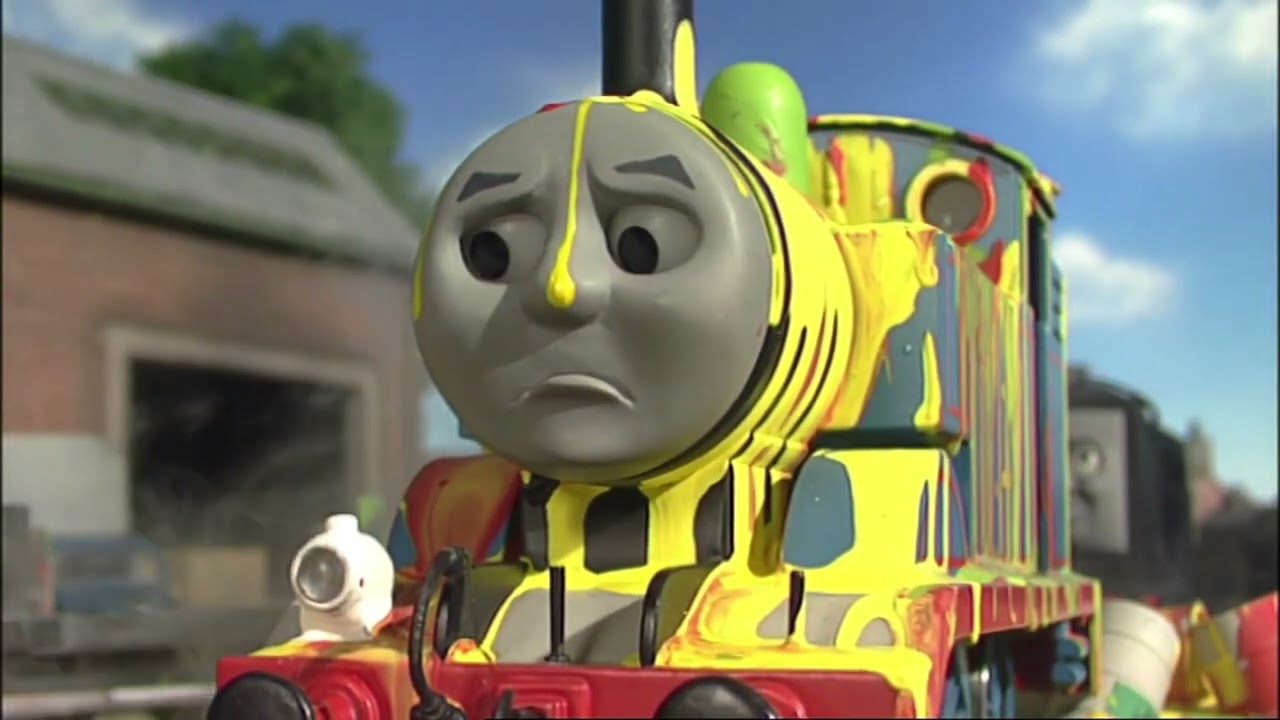 Thomas & Friends: Calling All Engines! UK The Steamies and Diesels Fight! HD 2005