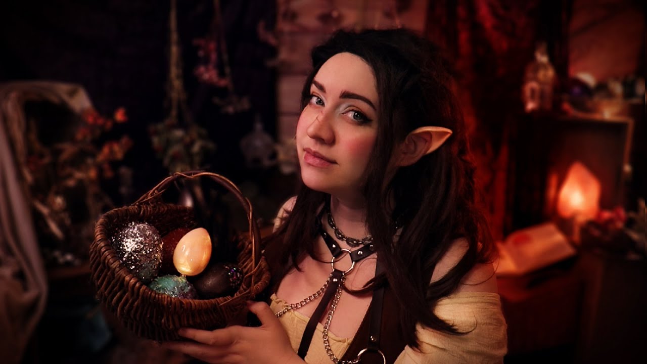 ASMR 🪺 Dragon Tamer Shop / Choose Your Own Egg! (Examining, Cleaning, Show and Tell, etc)