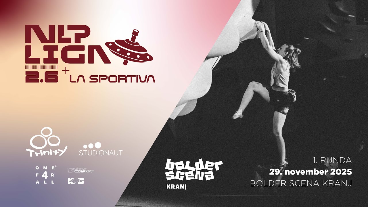 Boulder finals | NLP LIGA 2.6, Bolder Scena Kranj, 29. 11. 2025