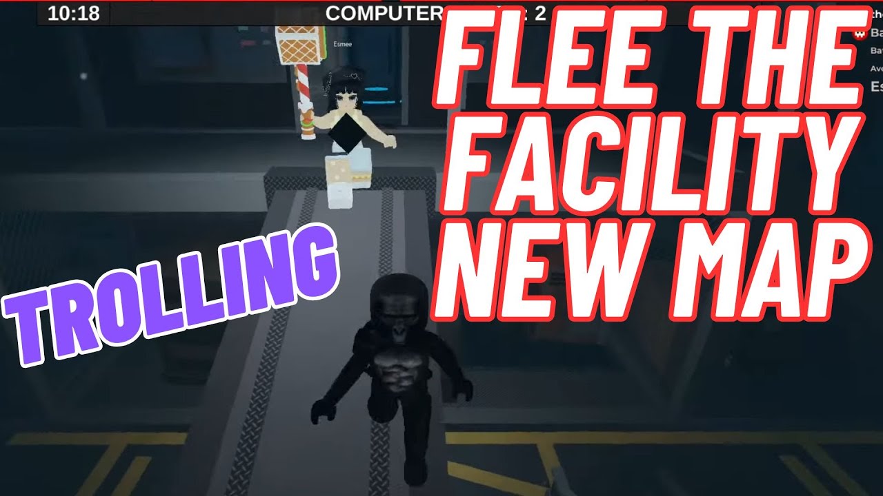 Playing the NEW Arctic Base Map in Flee the Facility