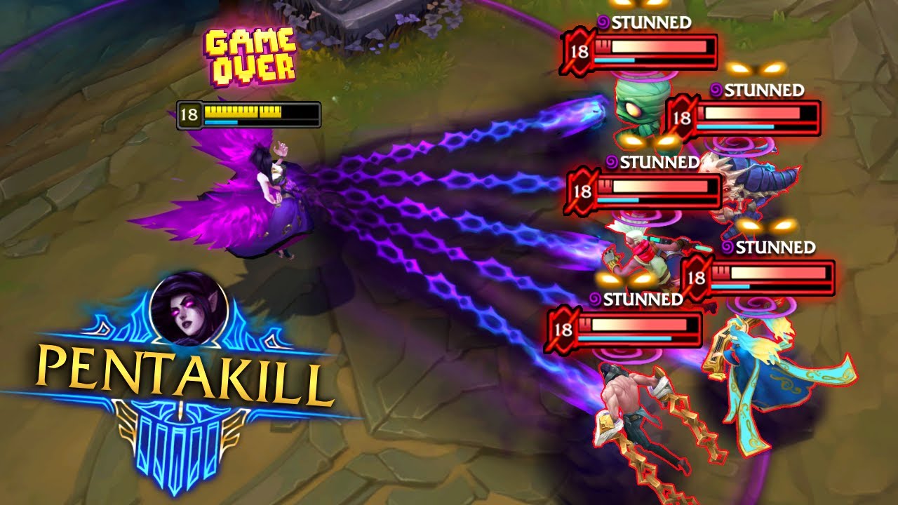these 1v5 pentakills are instant GG