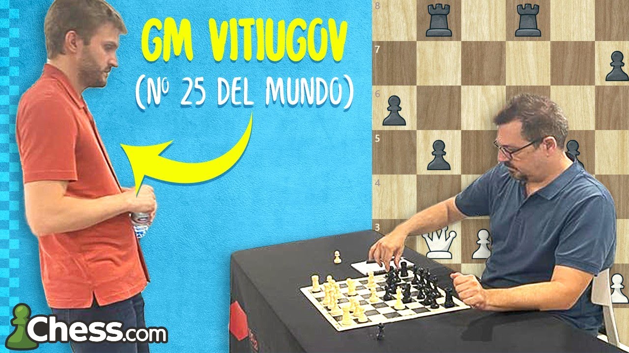 Juego contra VITIUGOV (elo 2722) 🔥 ¿Puedo plantarle cara?
