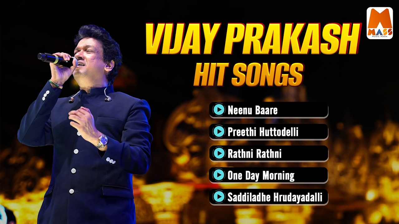 Vijay Prakash Hit Songs | Audio Jukebox | #lovesongs | @massmusicadda
