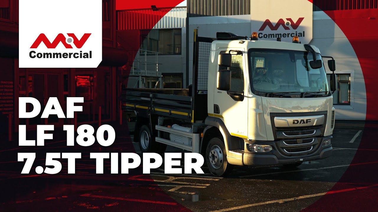 DAF LF 180 7.5T Tipper - Ready to Go from MV Commercial