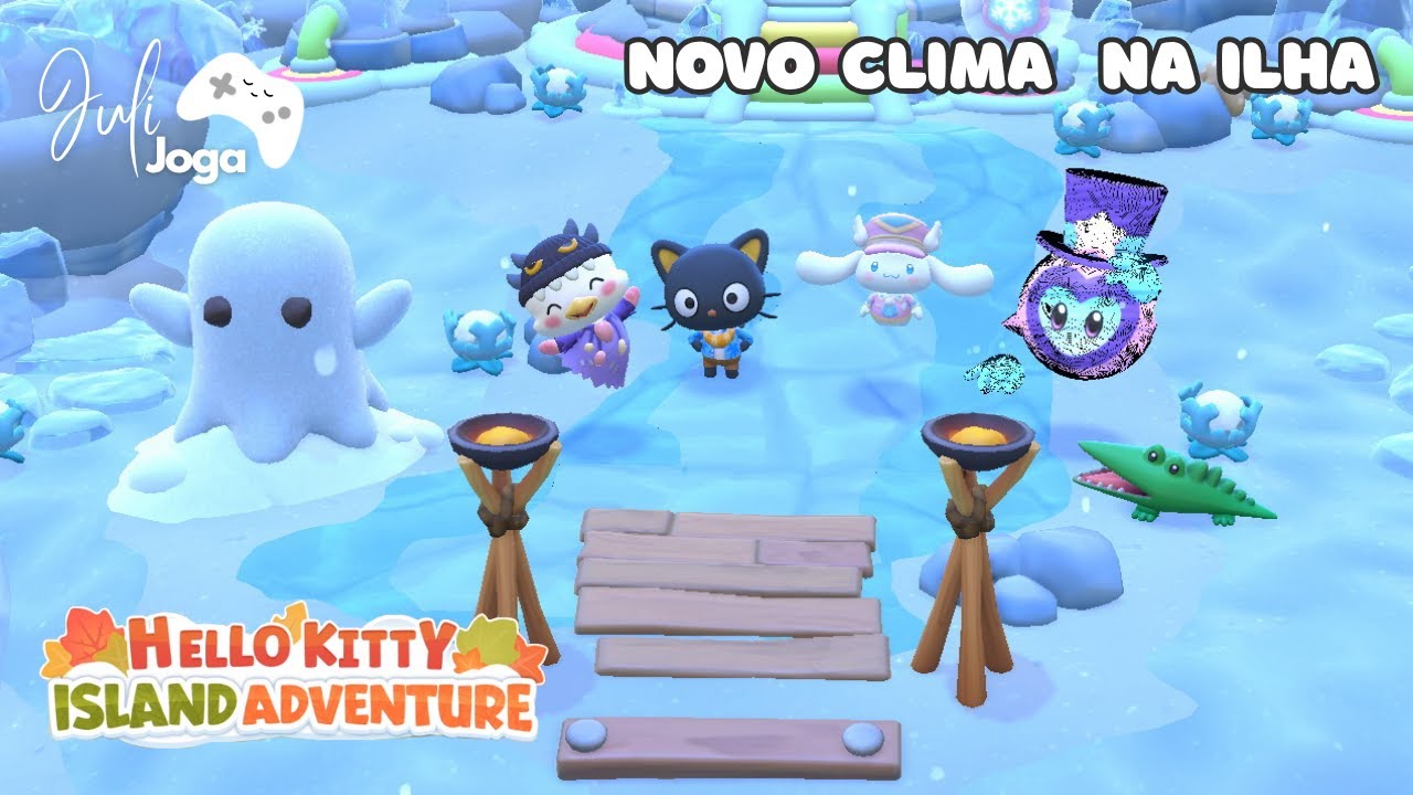 Recuperando a Beleza Gelada da Ilha! | Hello Kitty Island Adventure PT-BR