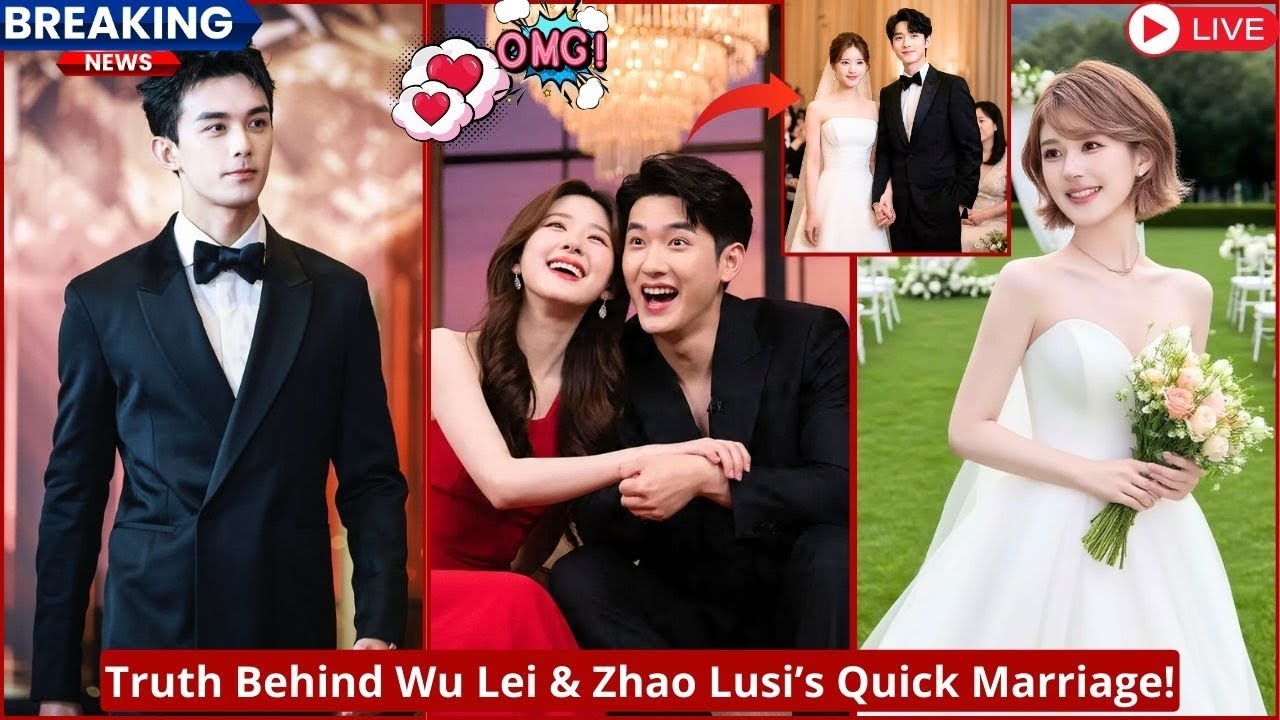 1 Min Ago:Wu Lei Finally Reveals Why He Married Zhao Lusi So Quickly – Fans in Tears!