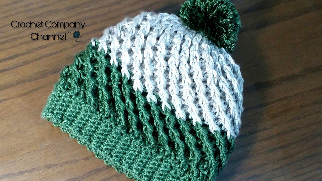 كروشيه ايس كاب لاى مقاس  _  How to Crochet Easy Ice Cap