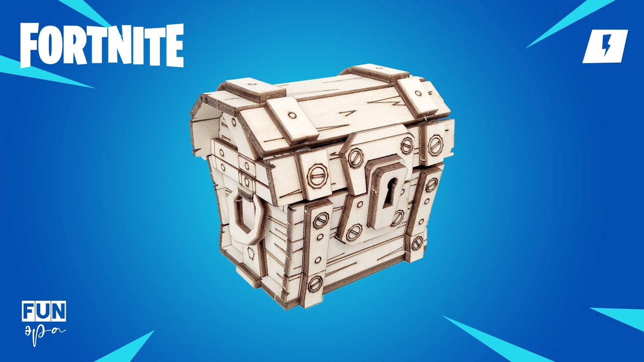 Собираю сундук из Фортнайт / Fortnite loot chest