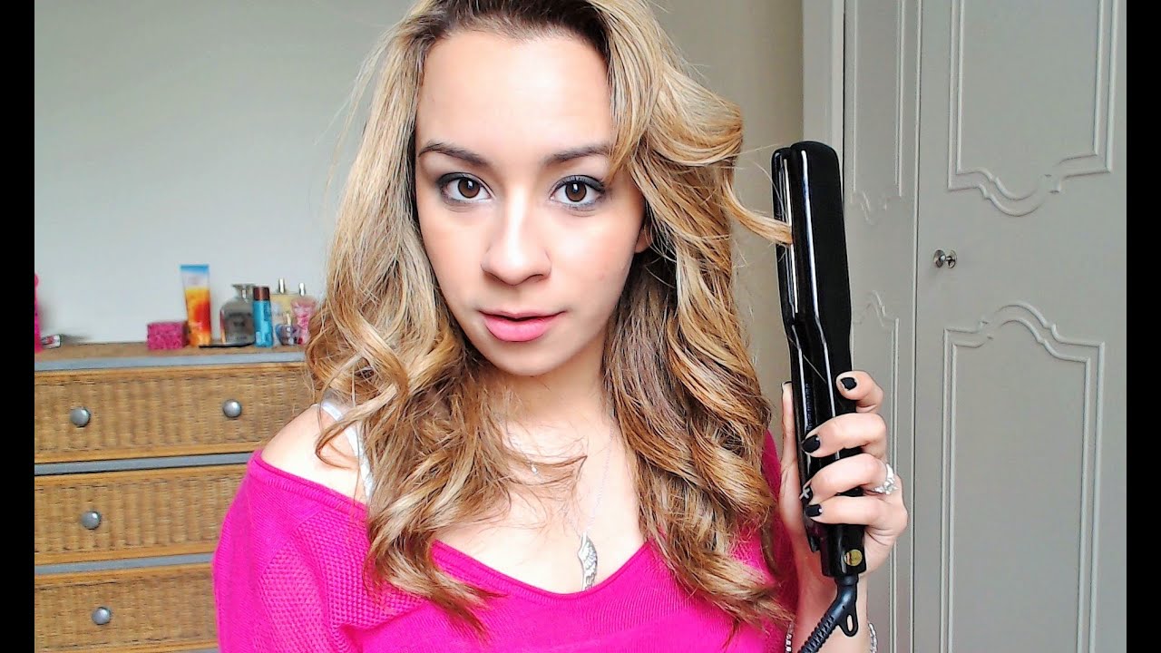How To Curl Your Hair With a Flat Iron