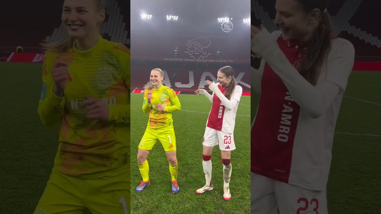 Regina Van Eijk & Lotte Keukelaar😂❤️ (Dutch footballers) #shorts #footballsoccer #footballshorts
