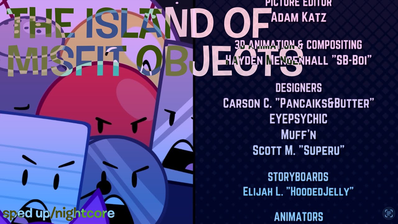 The Island of Misfit Objects | Inanimate Insanity Remastered S1E9 | Sped Up (SPOILERS)