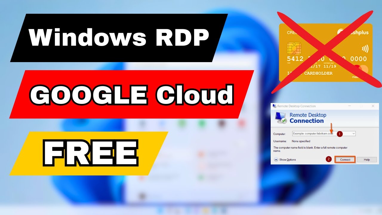 🚀Get FREE Windows RDP from Google Cloud (Full Step-by-Step Guide!)