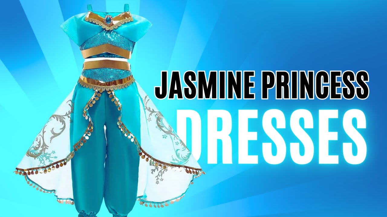 Unveiling Disney's Princess Jasmine Cosplay Dress: A Magical Experience for Kids!