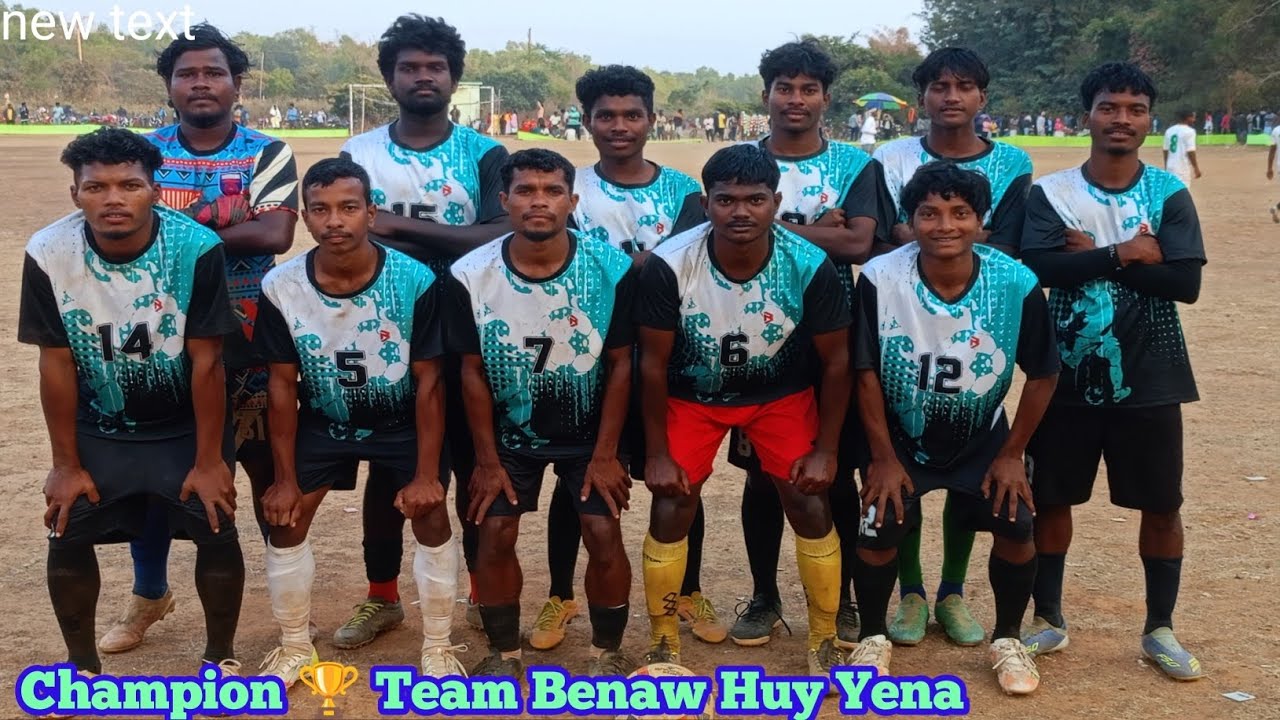 Champion Team Benaw Huy Yena 📍Purunapani Dhenka Hatasahi Keonjhar 