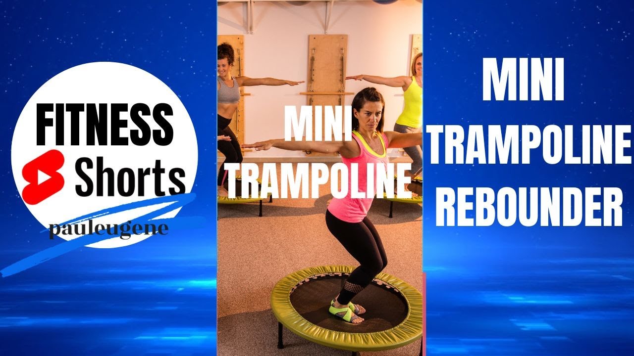 Mini Trampoline Rebounder Senior Workout #pauleugene  #minitrampoline #seniorfitness