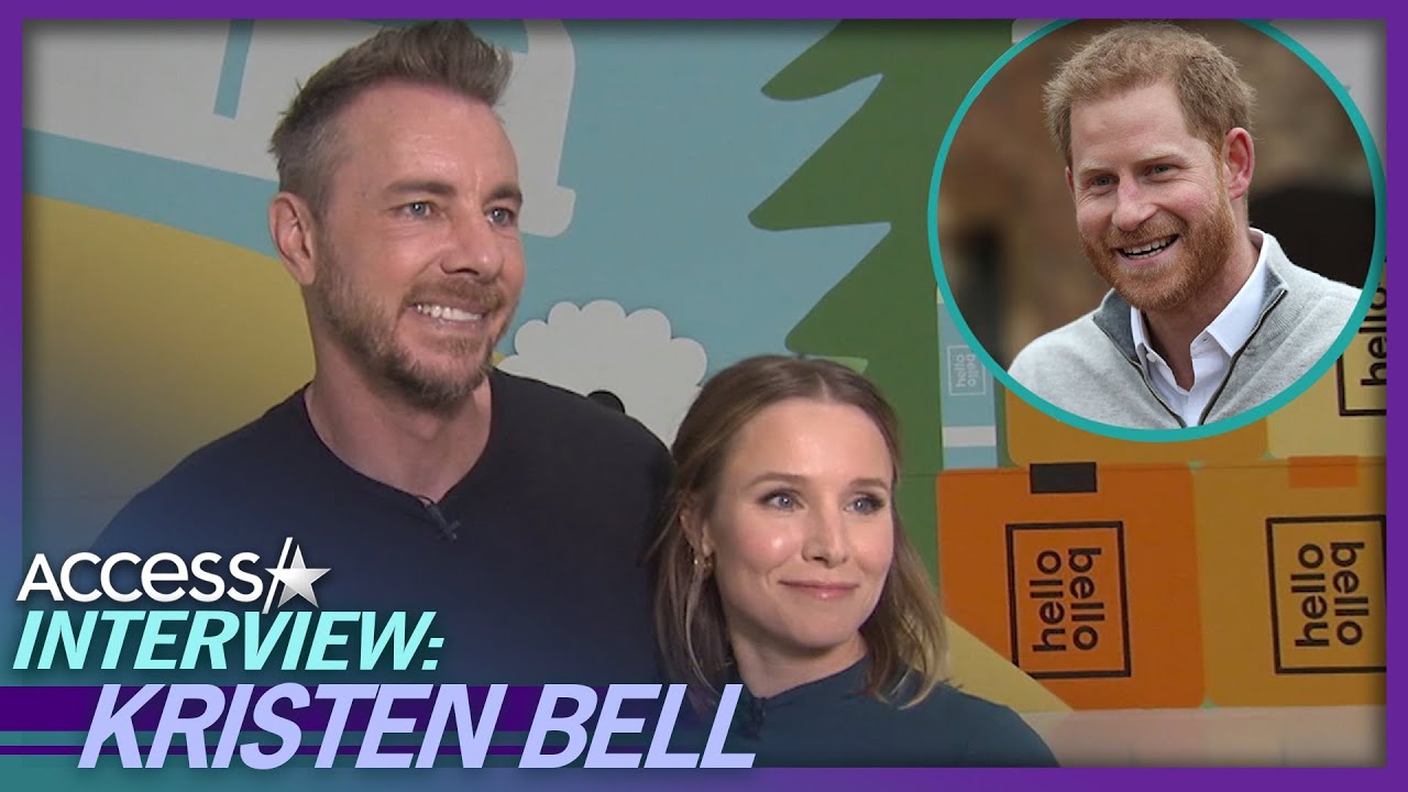 Kristen Bell Says She Met Prince Harry While Wearing A Sports Bra (Exclusive)