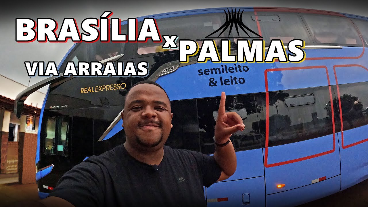 Veio um SEMI LEITO e GOSTEI! De Brasília Para Palmas REAL EXPRESSO
